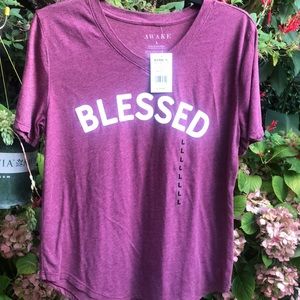 AWAKE! NEW! Blessed graphic tee.